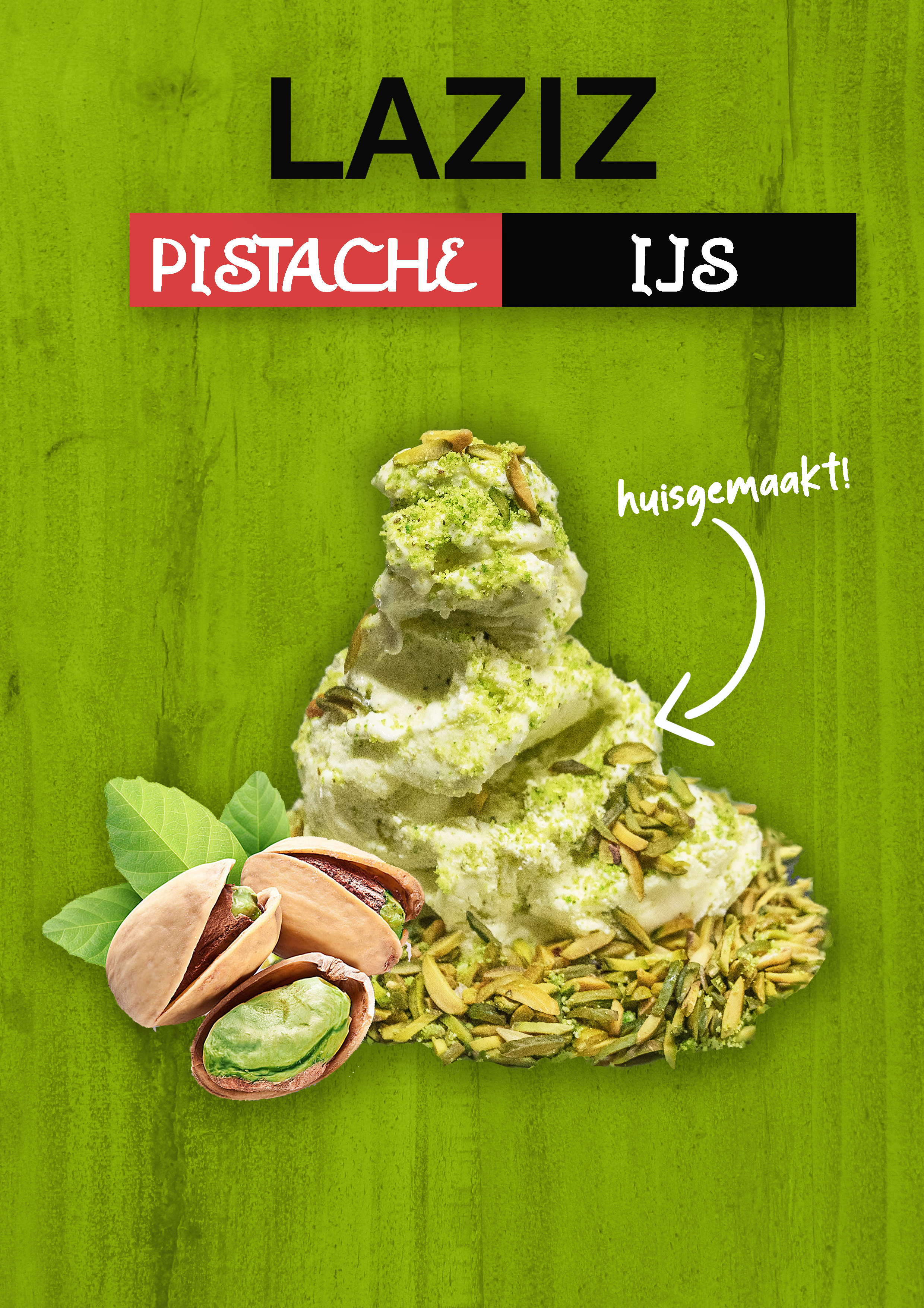 Huisgemaakte Pistache Ijs